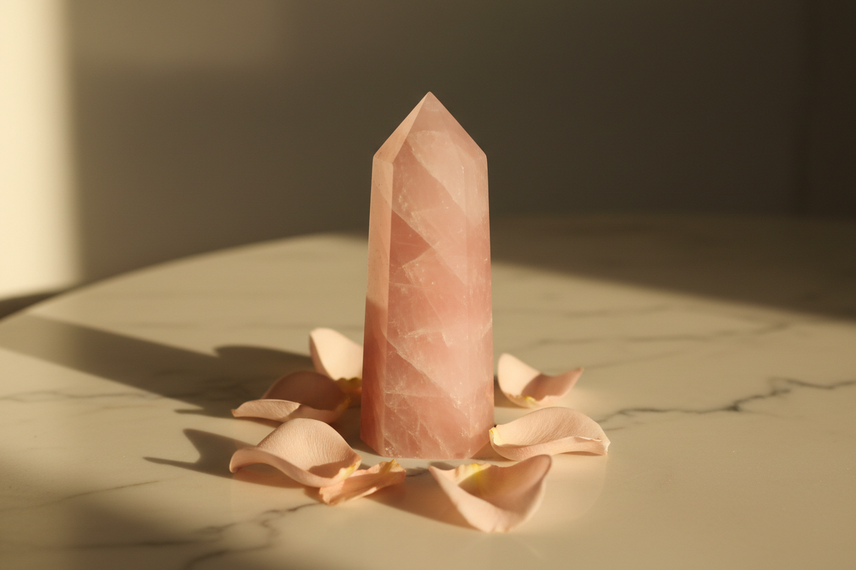 Rose Quartz Heart Opener