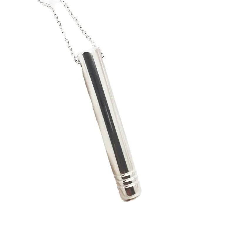 Breathing Necklace for Anxiety Relief | Mindful Meditation Pendant | Stress & Panic Attack Tool | Calming Breathwork Jewelry