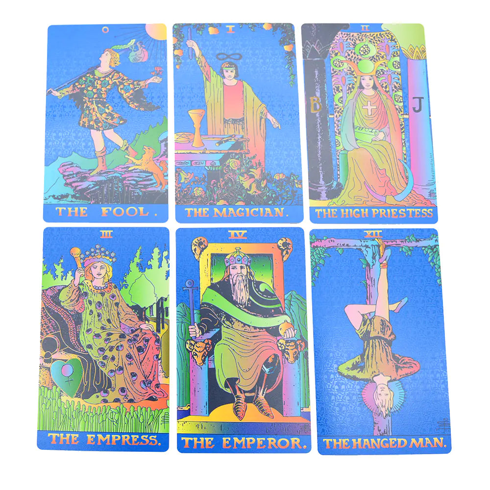 Waterproof PVC Tarot Card Set — Full Color Print Deck