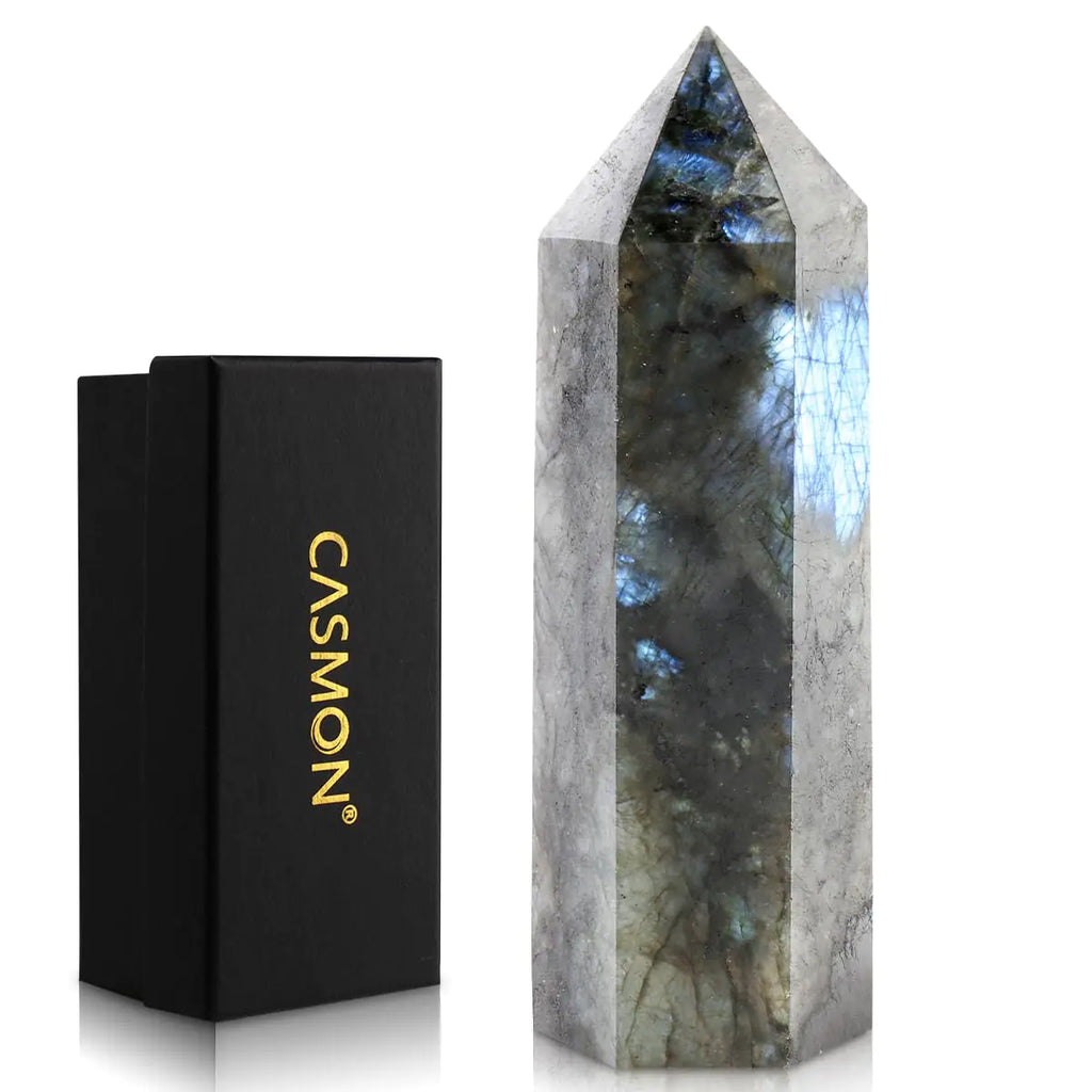 Le Obelisk — Labradorite Crystal Tower