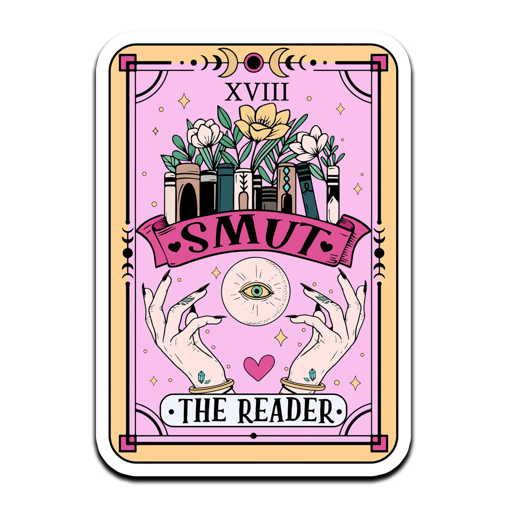 The Reader Tarot Sticker Set — Bookish & Mystical (3 Pieces)